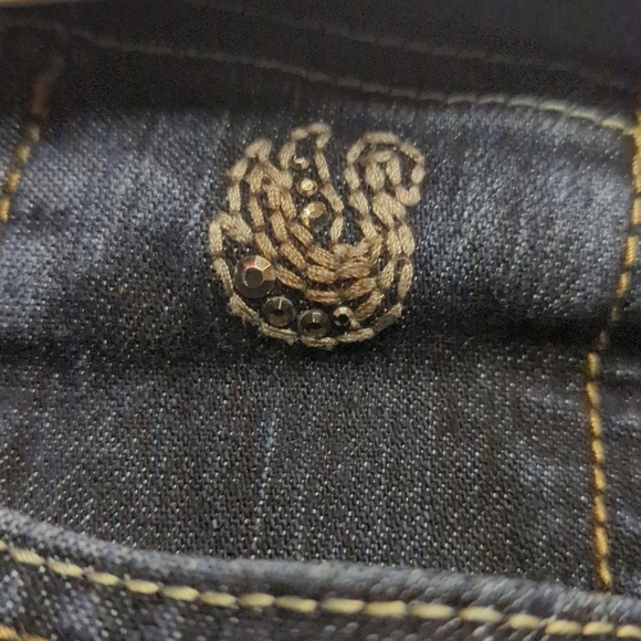 Gloria Vanderbilt classic high-rise jeans. style: Amanda dark indigo size 24 - Picture 7 of 16